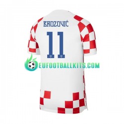 Croatia Brozovic 11 Home Football Shirts World Cup 2022 Men LS