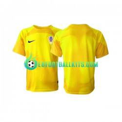 Croatia Goalkeeper Home Football Shirts World Cup 2022 Men LS