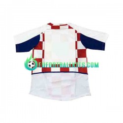 Croatia Home Football Shirts 2002 Men LS