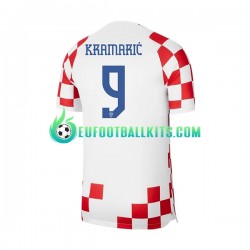 Croatia Kramaric 9 Home Football Shirts World Cup 2022 Men LS