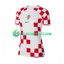 Croatia Home Football Shirts World Cup 2022 Woman LS