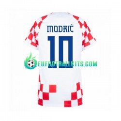 Croatia Modric 10 Home Football Shirts World Cup 2022 Men LS
