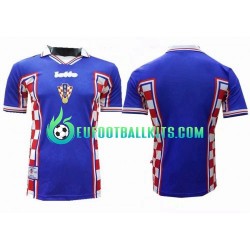 Croatia Retro Away Football Shirts 1998 Men LS