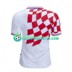 Croatia Retro Home Football Shirts 1998 Men LS