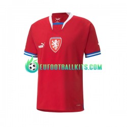 Czech Republic Home Football Shirts 2022 Men LS