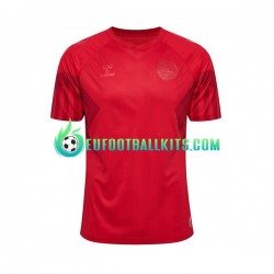 Denmark Home Football Shirts World Cup 2022 Men LS