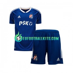 Dinamo Zagreb Home Football Shirts 2022-2023 Kids LS