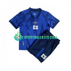 El Salvador Home Football Shirts 2023 Kids LS