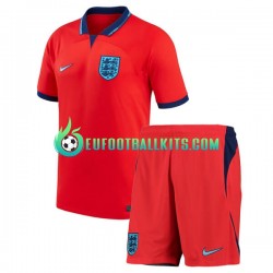 England Away Football Shirts World Cup 2022 Kids LS