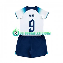 England Kane 9 Home Football Shirts World Cup 2022 Kids LS