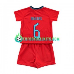 England Maguire 6 Away Football Shirts World Cup 2022 Kids LS