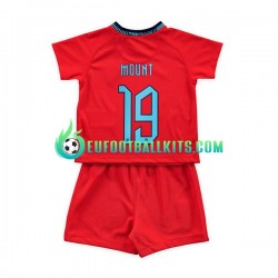 England Mount 19 Away Football Shirts World Cup 2022 Kids LS