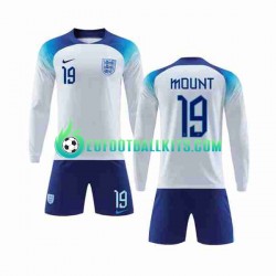 England Mount 19 Home Football Shirts World Cup 2022 Kids SS