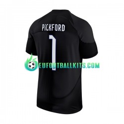 England Pickford 1 Goalkeeper Home Football Shirts World Cup 2022 Men LS