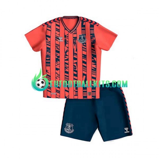 Everton Away Football Shirts 2023-2024 Kids LS
