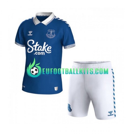 Everton Home Football Shirts 2023-2024 Kids LS