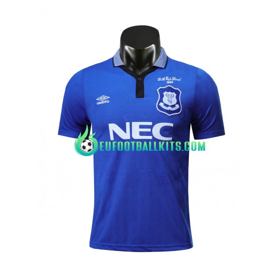 Everton Retro Home Football Shirts 1995 Men LS