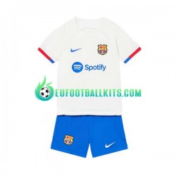 FC Barcelona Away Football Shirts 2023-2024 Kids LS