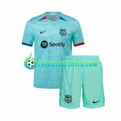 FC Barcelona Third Football Shirts 2023-2024 Kids LS