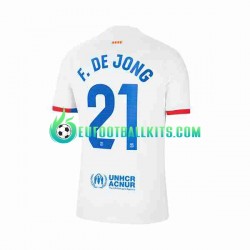 FC Barcelona Frenkie de Jong 21 Away Football Shirts 2023-2024 Men LS
