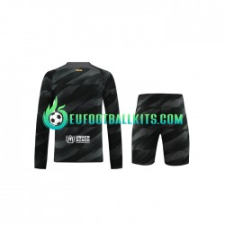 FC Barcelona Goalkeeper Away Football Shirts 2023-2024 Kids SS