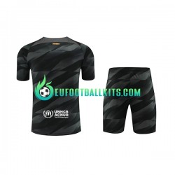 FC Barcelona Goalkeeper Away Football Shirts 2023-2024 Kids LS