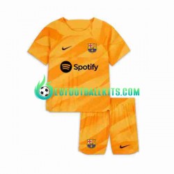 FC Barcelona Goalkeeper Fourth Football Shirts 2023-2024 Kids LS