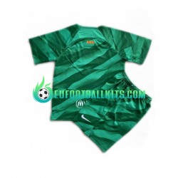 FC Barcelona Goalkeeper Home Football Shirts 2023-2024 Kids LS
