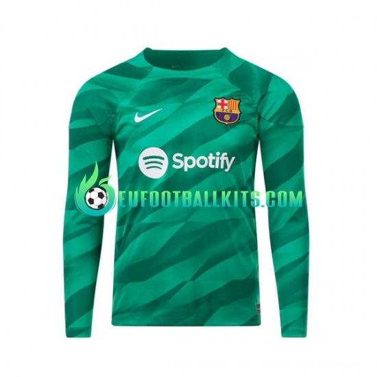 FC Barcelona Goalkeeper Home Football Shirts 2023-2024 Men SS