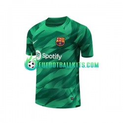 FC Barcelona Goalkeeper Home Football Shirts 2023-2024 Men LS