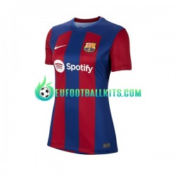 FC Barcelona Home Football Shirts 2023-2024 Woman LS