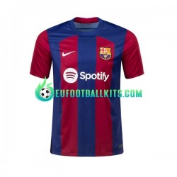 FC Barcelona Ousmane Dembele 7 Home Football Shirts 2023-2024 Men LS
