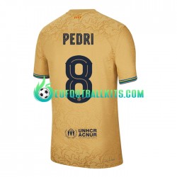 FC Barcelona Pedri 8 Away Football Shirts 2022-2023 Men LS