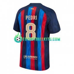 FC Barcelona Pedri 8 Home Football Shirts 2022-2023 Men LS