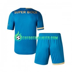 FC Porto Third Football Shirts 2023-2024 Kids LS