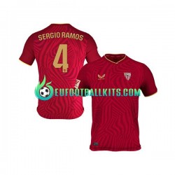 FC Sevilla Sergio Ramos 4 Away Football Shirts 2023-2024 Men LS