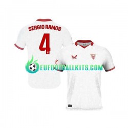 FC Sevilla Sergio Ramos 4 Home Football Shirts 2023-2024 Men LS