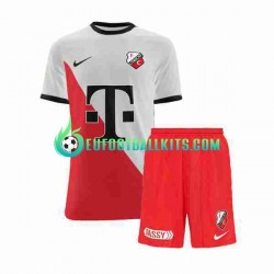 FC Utrecht Home Football Shirts 2022-2023 Kids LS