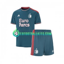 Feyenoord Rotterdam Away Football Shirts 2022-2023 Kids LS
