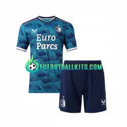 Feyenoord Rotterdam Away Football Shirts 2023-2024 Kids LS