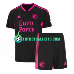 Feyenoord Rotterdam Third Football Shirts 2022-2023 Kids LS