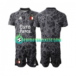 Feyenoord Rotterdam Goalkeeper Fourth Football Shirts 2022-2023 Kids LS