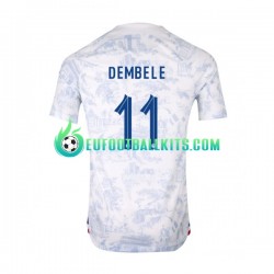 France Dembele 11 Away Football Shirts World Cup 2022 Men LS