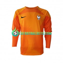 France Goalkeeper Away Football Shirts World Cup 2022 Men SS