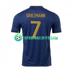 France Griezmann 7 Home Football Shirts World Cup 2022 Men LS