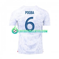 France Pogba 6 Away Football Shirts World Cup 2022 Men LS