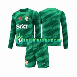Galatasaray Goalkeeper Home Football Shirts 2023-2024 Kids SS