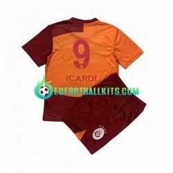 Galatasaray Icardi 9 Home Football Shirts 2023-2024 Kids LS