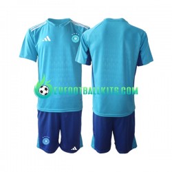 Germany Goalkeeper Home Football Shirts World Cup 2022 Kids LS