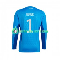 Germany Manuel Neuer 1 Goalkeeper Home Football Shirts World Cup 2022 Men LS